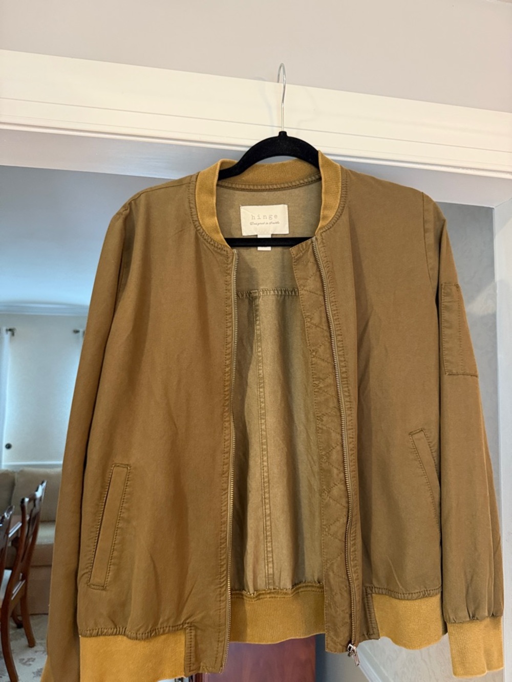 Women’s Green Bomber Jacket